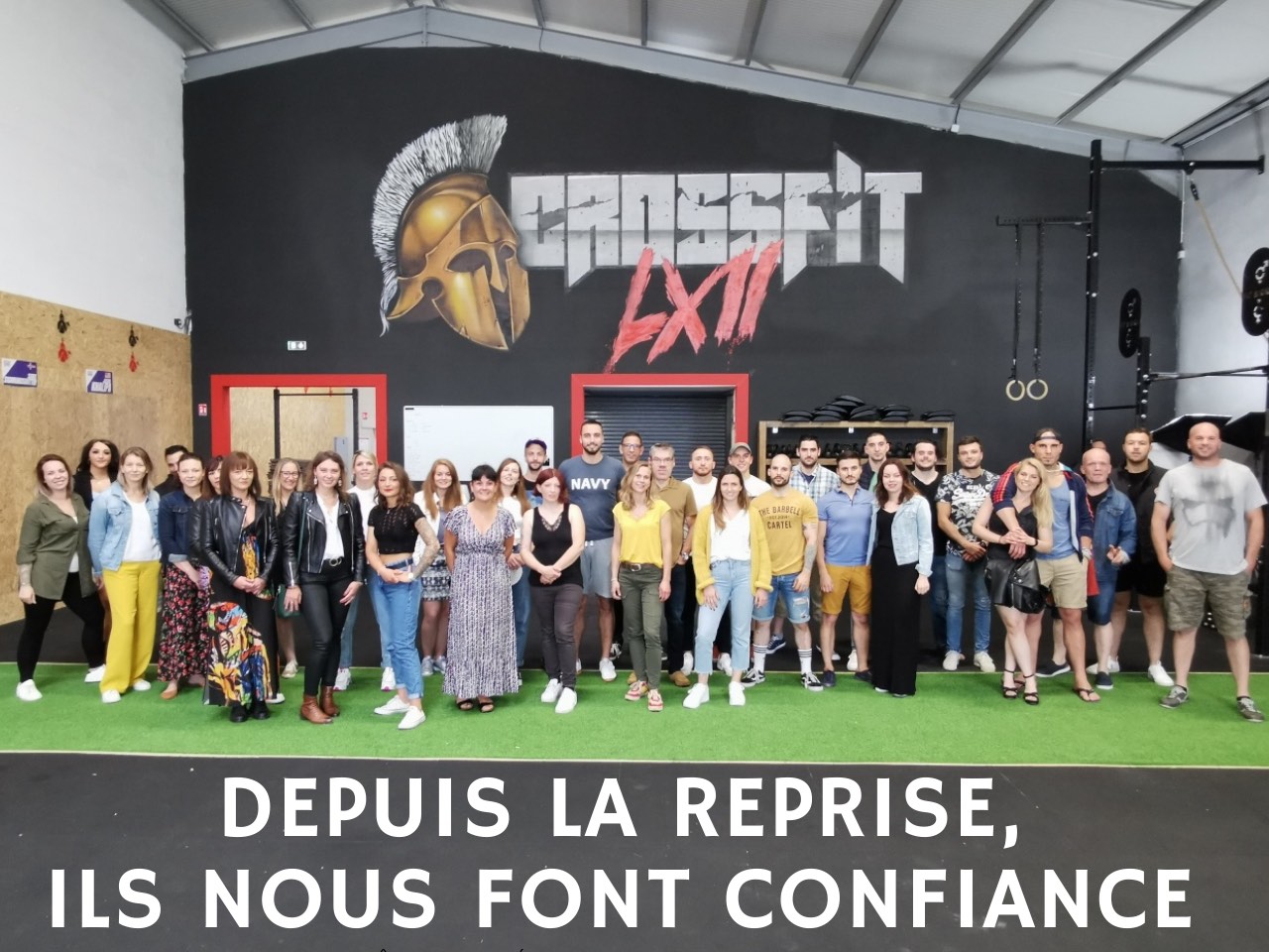 DEPUIS LA REPRISE, ILS NOUS FONT CONFIANCE Nouveaux adhérents CROSSFIT LXII 2021